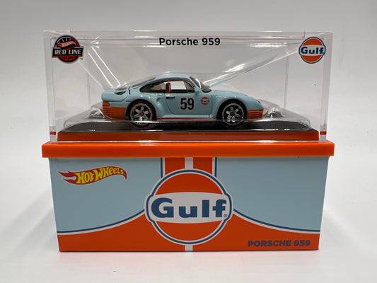 2025 Hot Wheels RLC Gulf Porsche 959 Blue/Orange