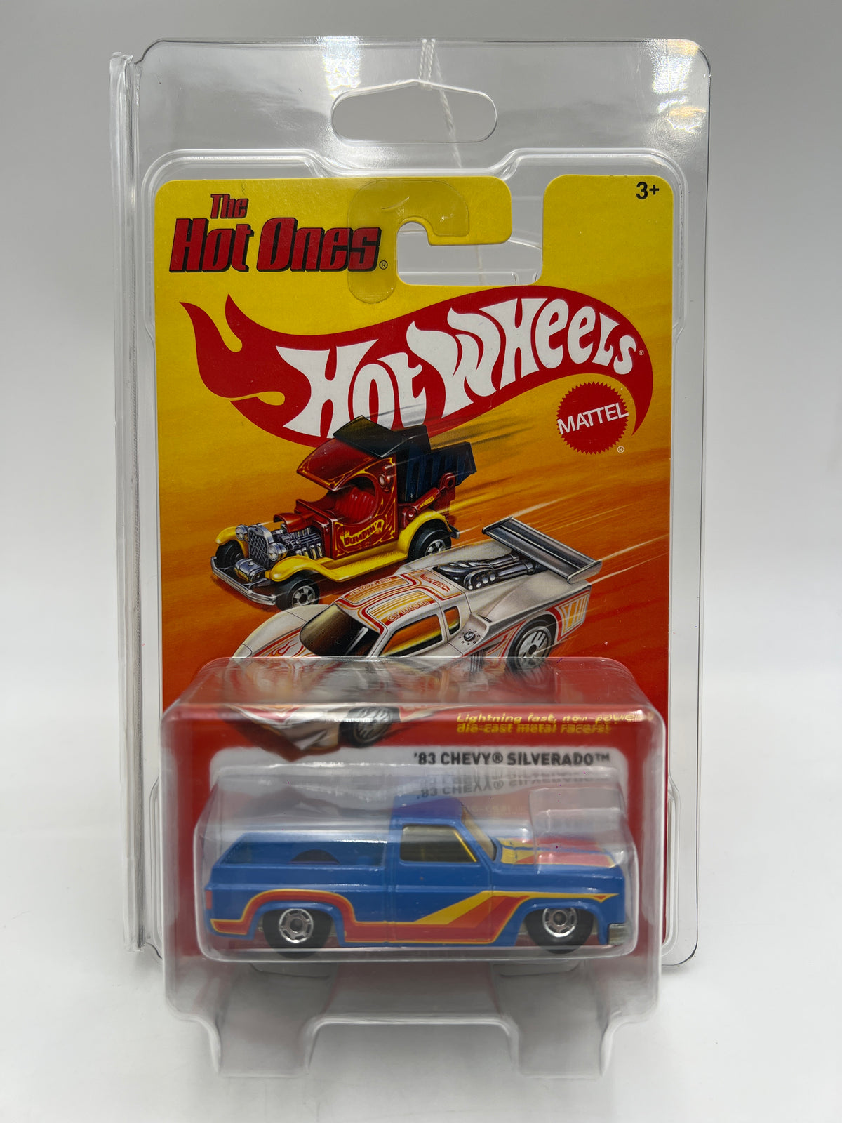 Hot Wheels Target Exclusive The Hot Ones 83 Silverado Blue W/Protector