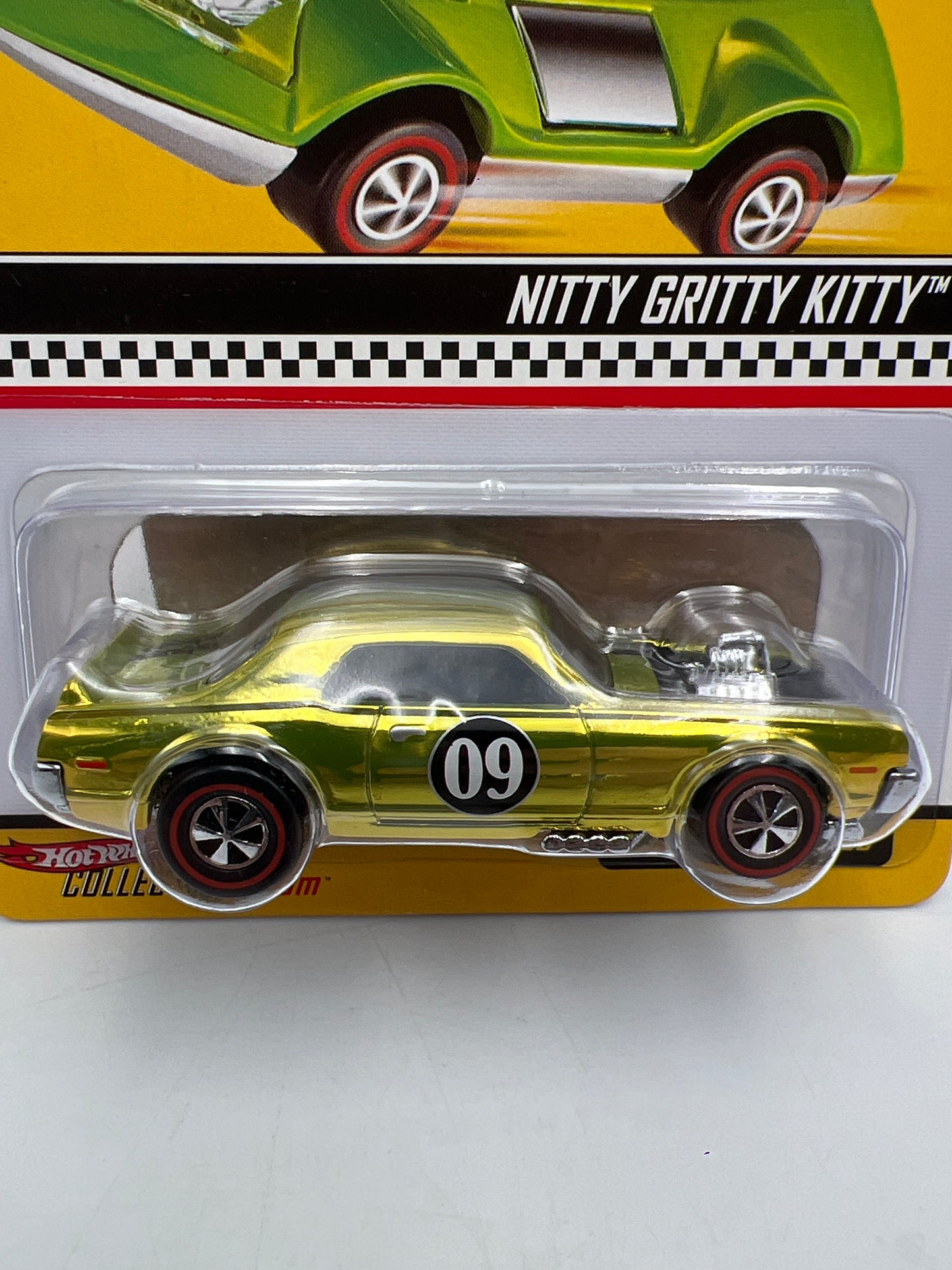 2009 Hot Wheels 9th Annual Collectors Nationals 2858/7000 Nitty Gritty Kitty W/Protector