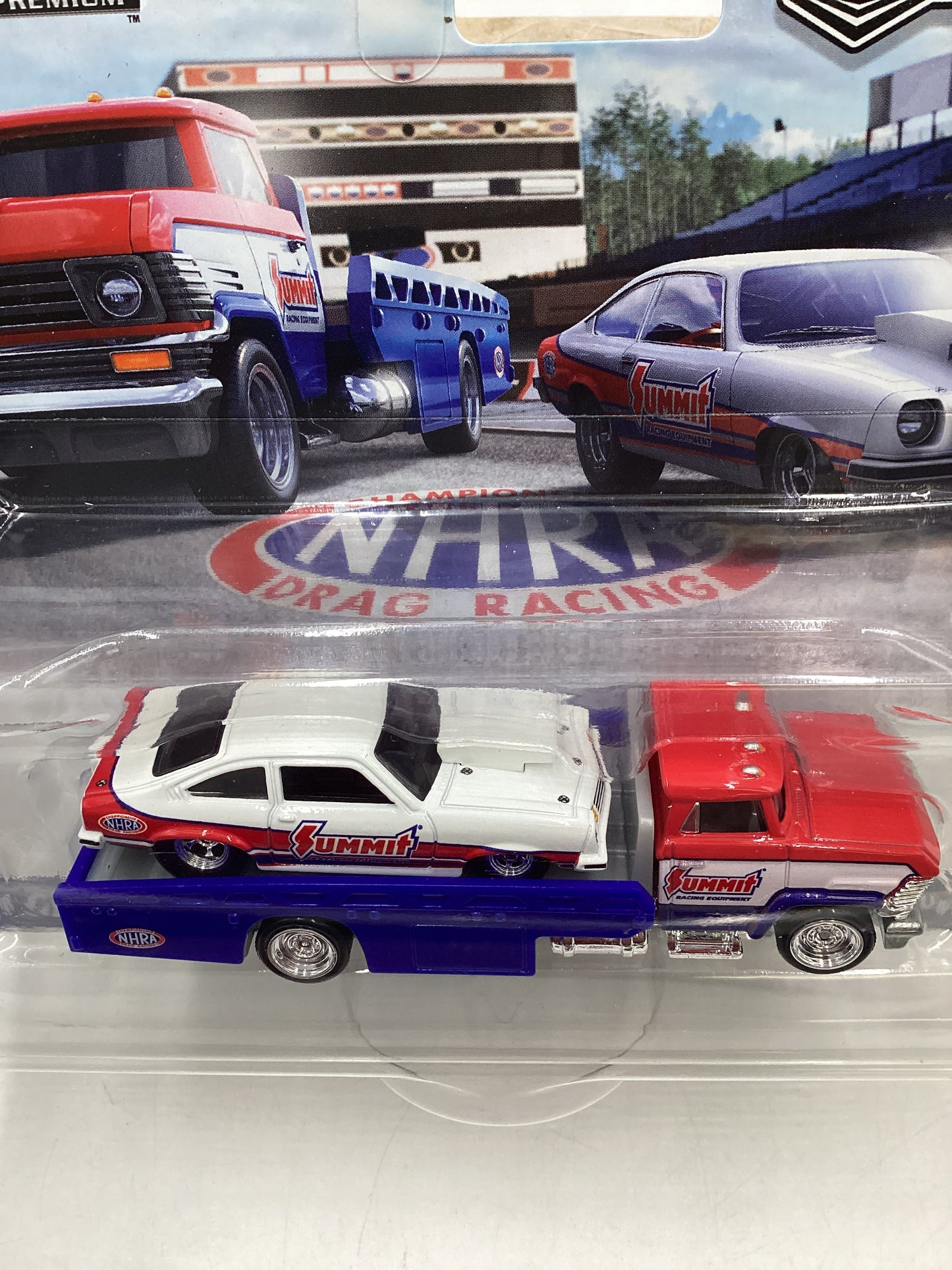 Hot Wheels Team transport #34 74 Chevrolet Vega Pro Stock Horizon Hauler 278C