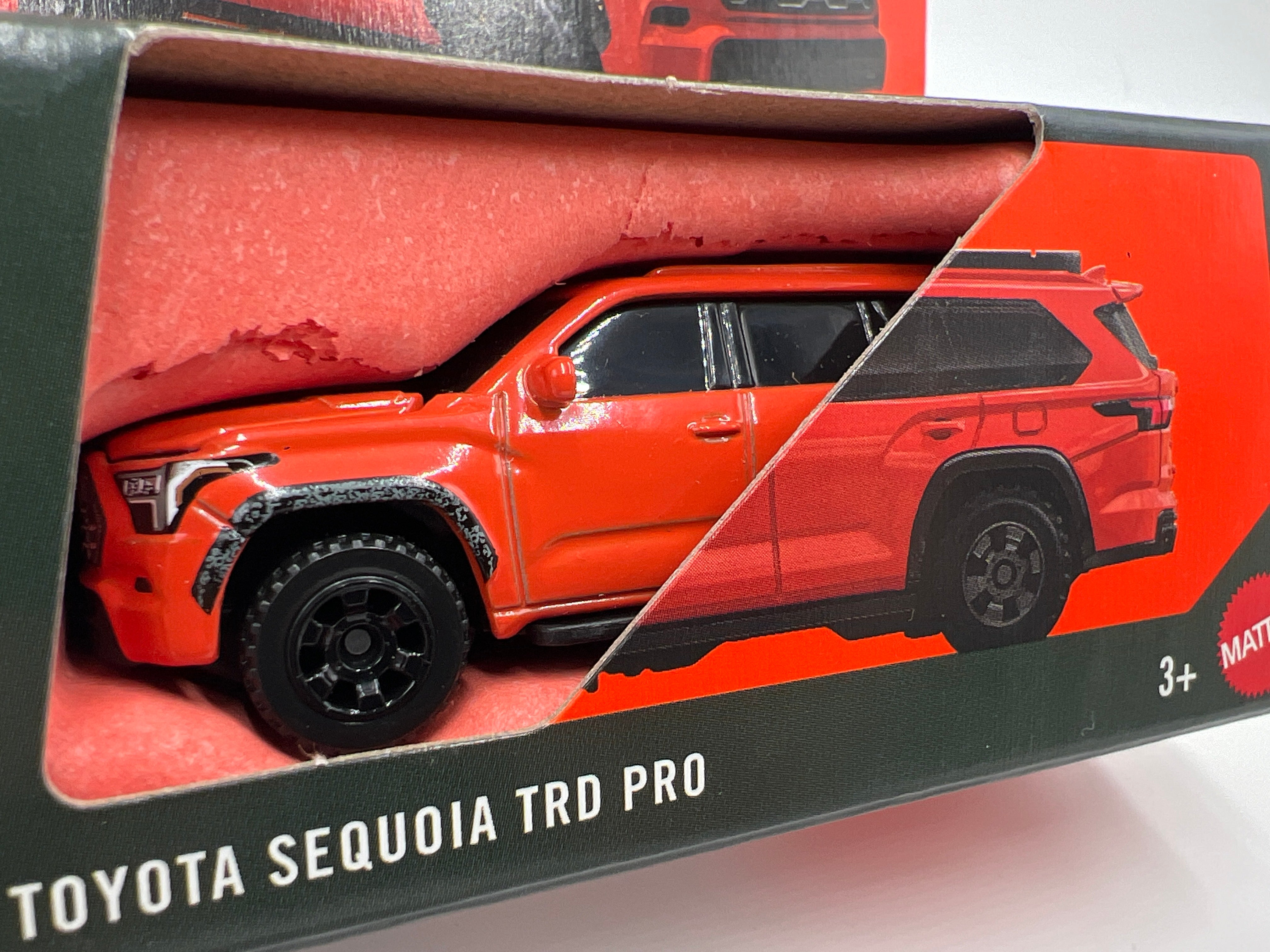 2025 Matchbox Moving Parts #29 2024 Toyota Sequoia TRD Pro Orange