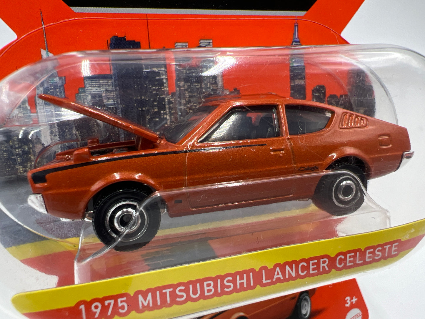 Matchbox Moving Parts #49 1975 Mitsubishi Lancer Celeste Dark Orange 163i