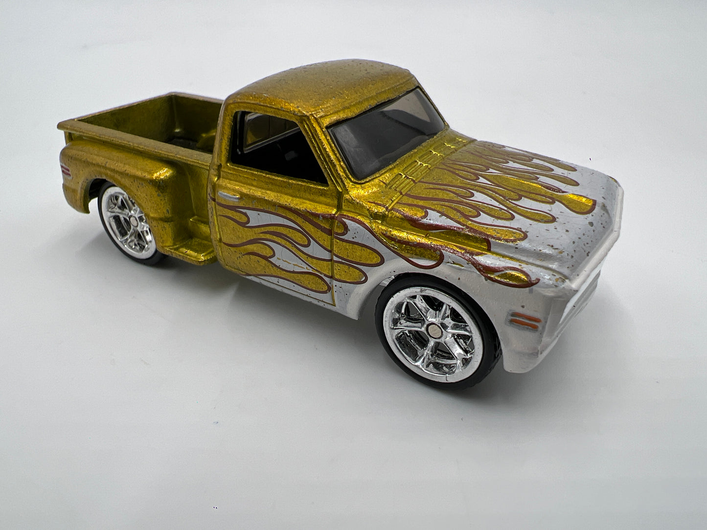 Hot Wheels Super Treasure Hunt Custom 69 Pickup Gold Loose Some Minor Flaking