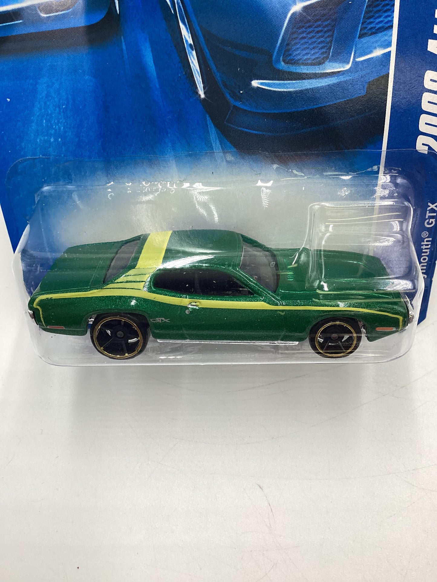 2008 Hot Wheels All Stars #60 Plymouth GTX Green