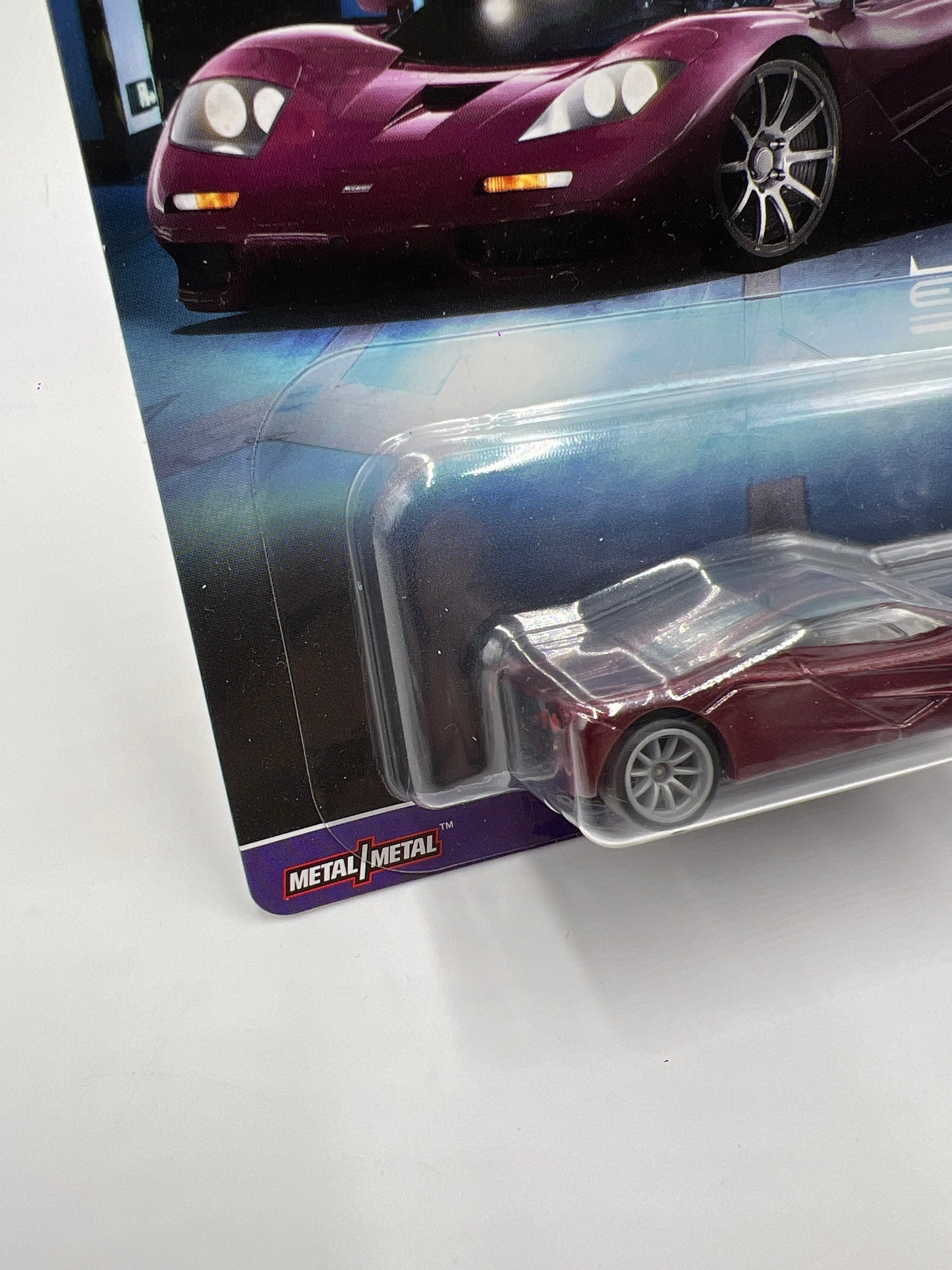 Hot Wheels Premium Car Culture Exotic Envy #5 McLaren F1 Maroon 244P