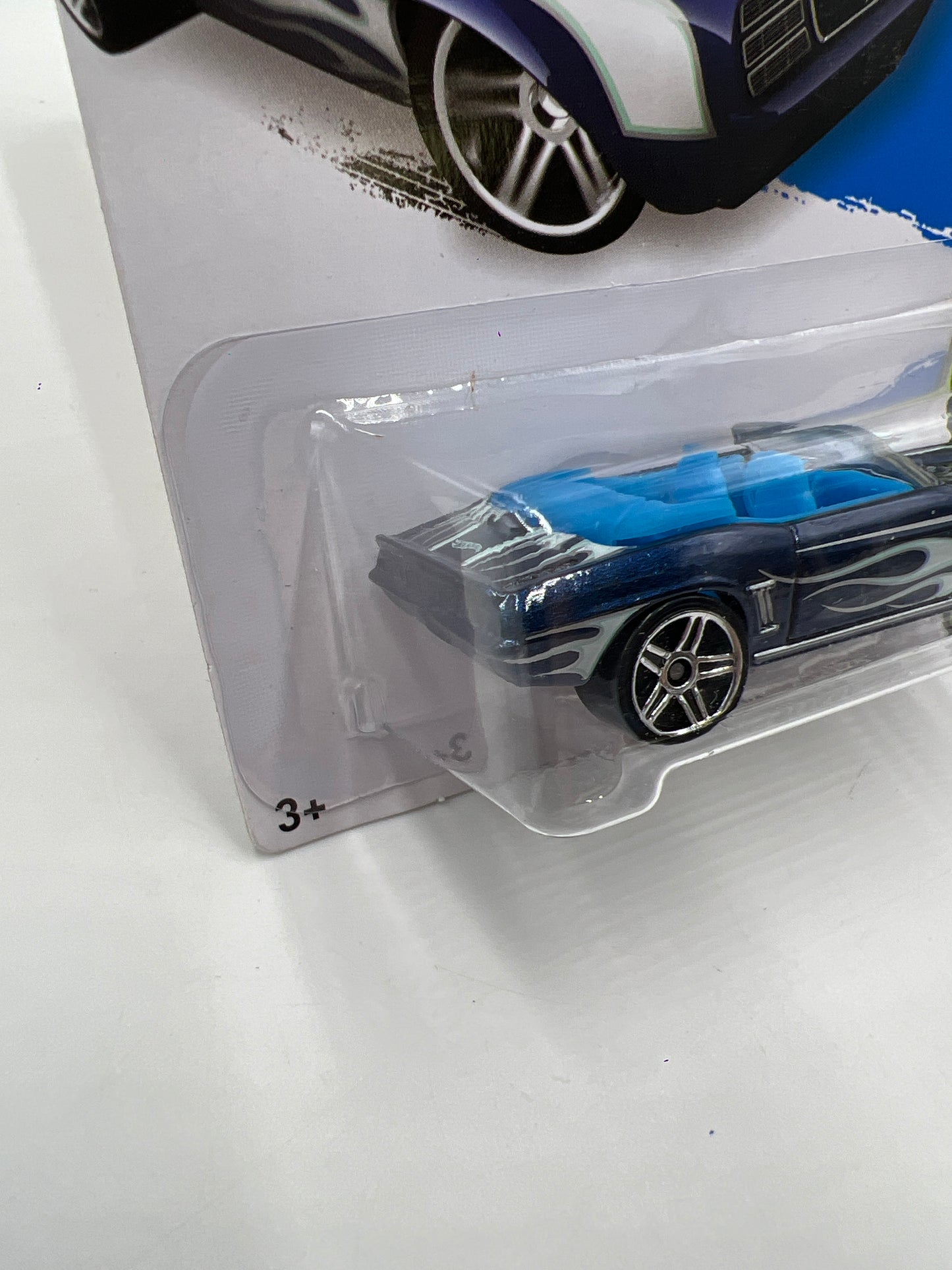 2014 Hot Wheels Workshop #213 69 Camaro Blue 18E