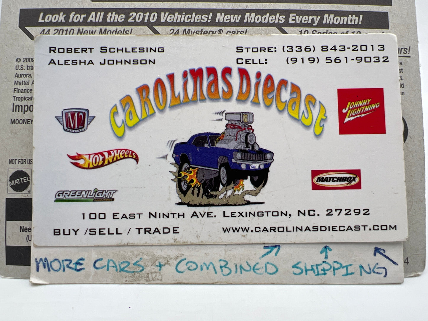 2009 Hot Wheels Target Exclusive Snowflake Card #160 Sooo Fast Yellow Mooneyes 240B