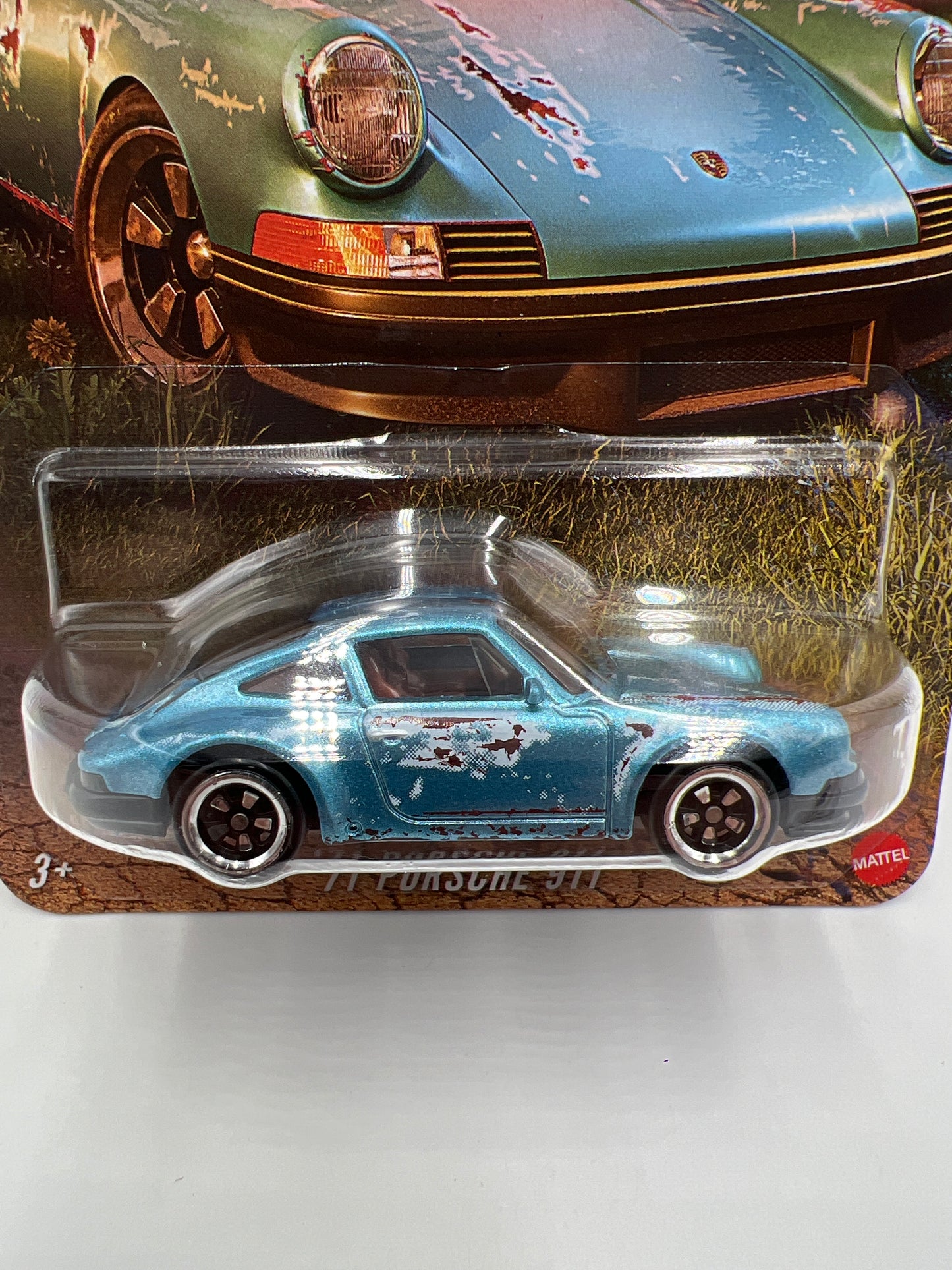 2025 Hot Wheels Silver Series Vintage Club Grand Prix #4 71 Porsche 911 Blue