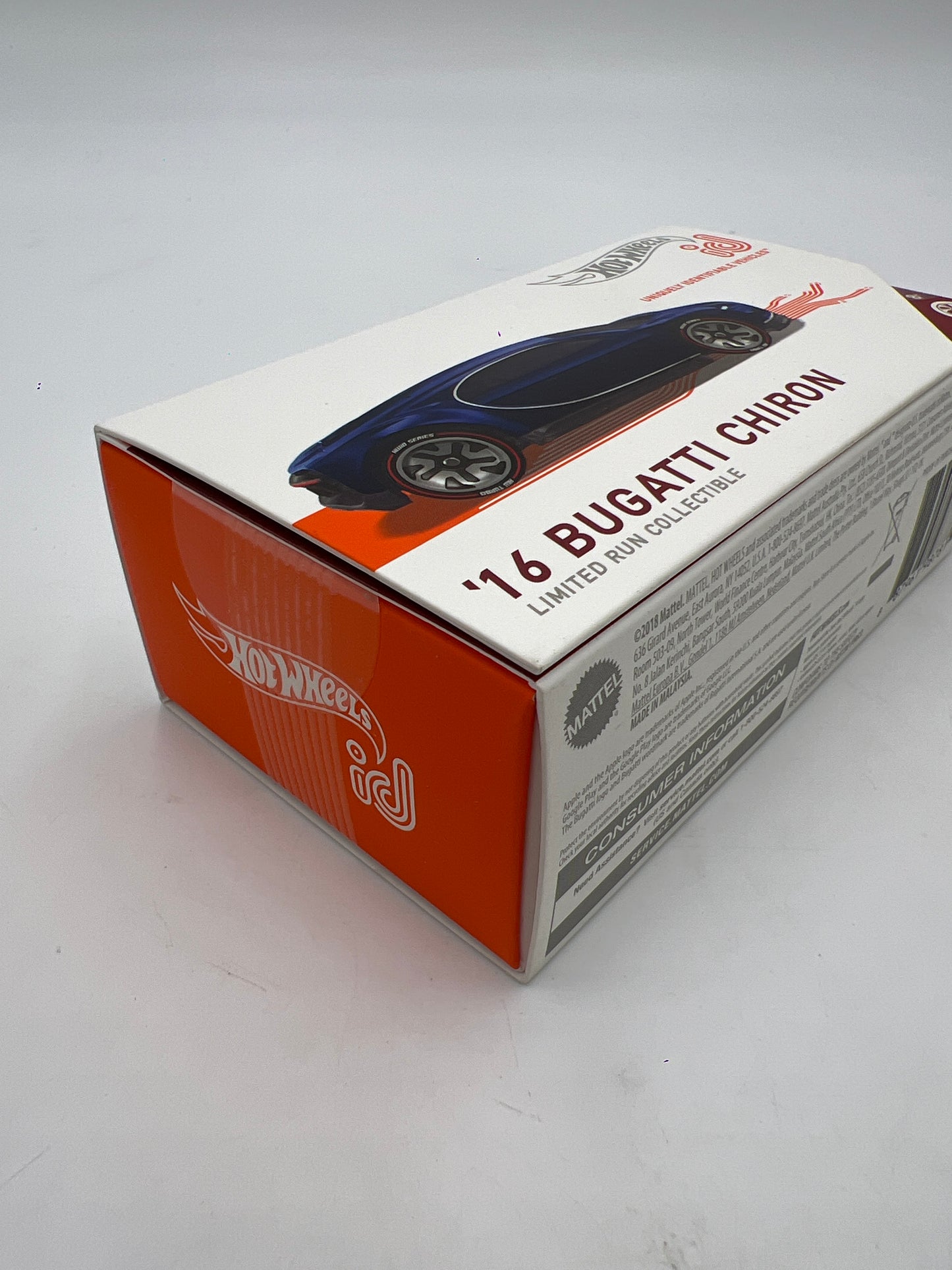 Hot Wheels iD 16 Bugatti Chiron Blue Series 2 Sealed