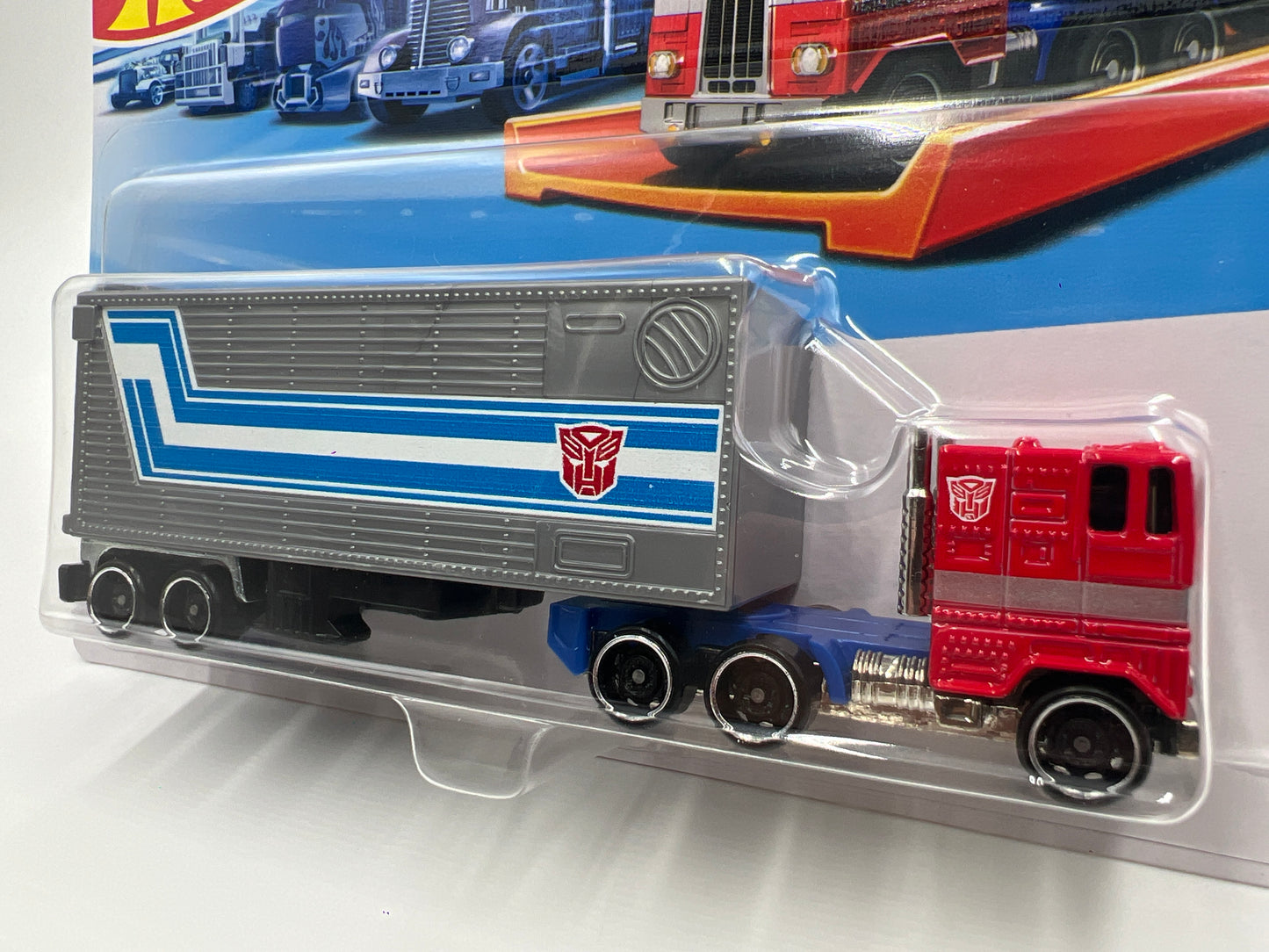 Hot Wheels Track Fleet Transformers Optimus Prime