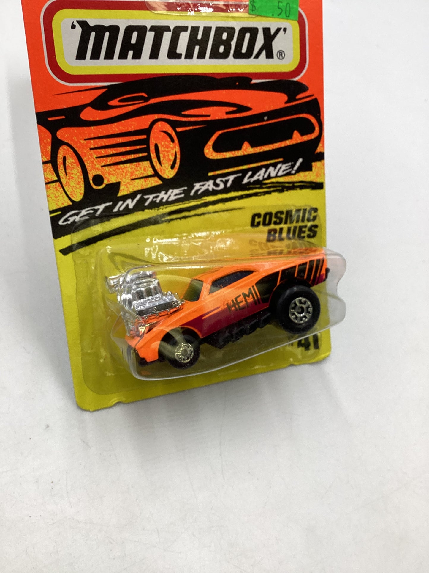 Matchbox #41 Cosmic Blues Orange 208D