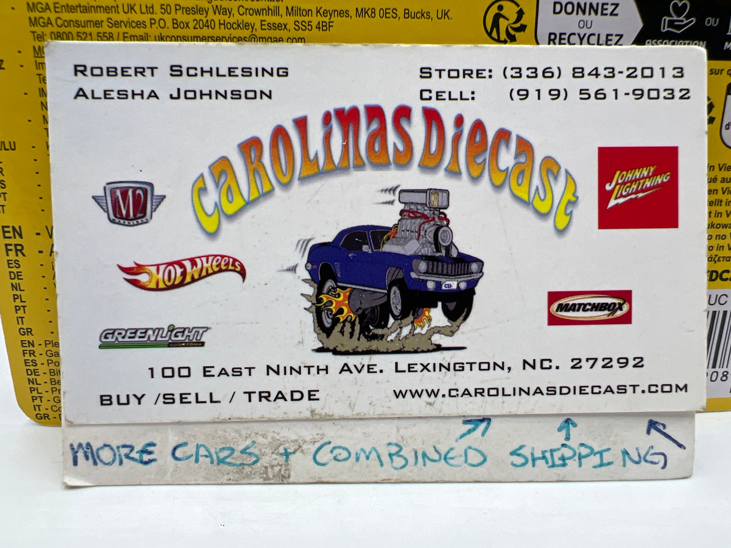 MGA Car Tuned Hobby Exclusive Series 4 #8 54 Grumman Step Van 178H