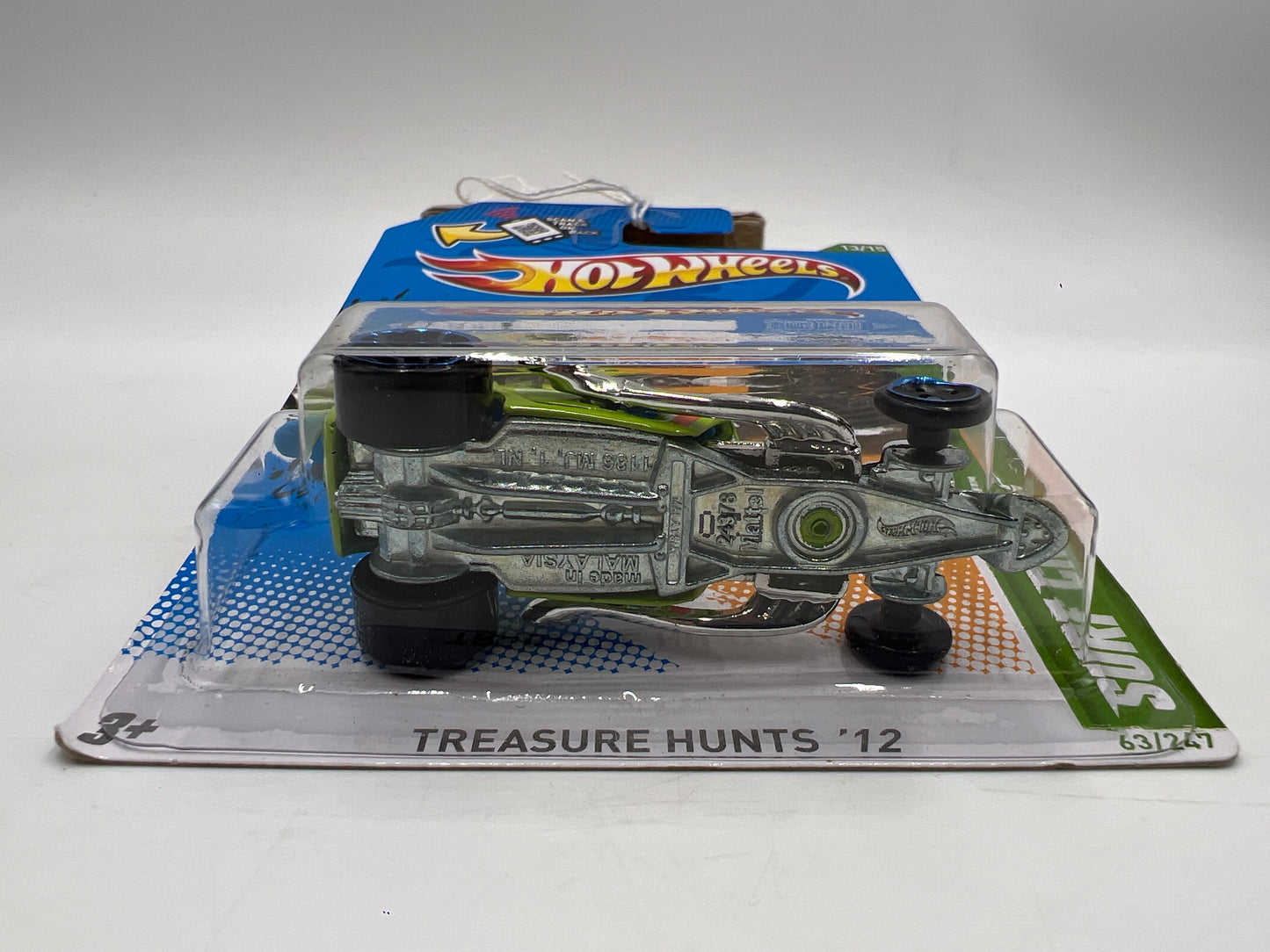 2012 Hot Wheels Treasure Hunt #63 Surf Crate Green 277B