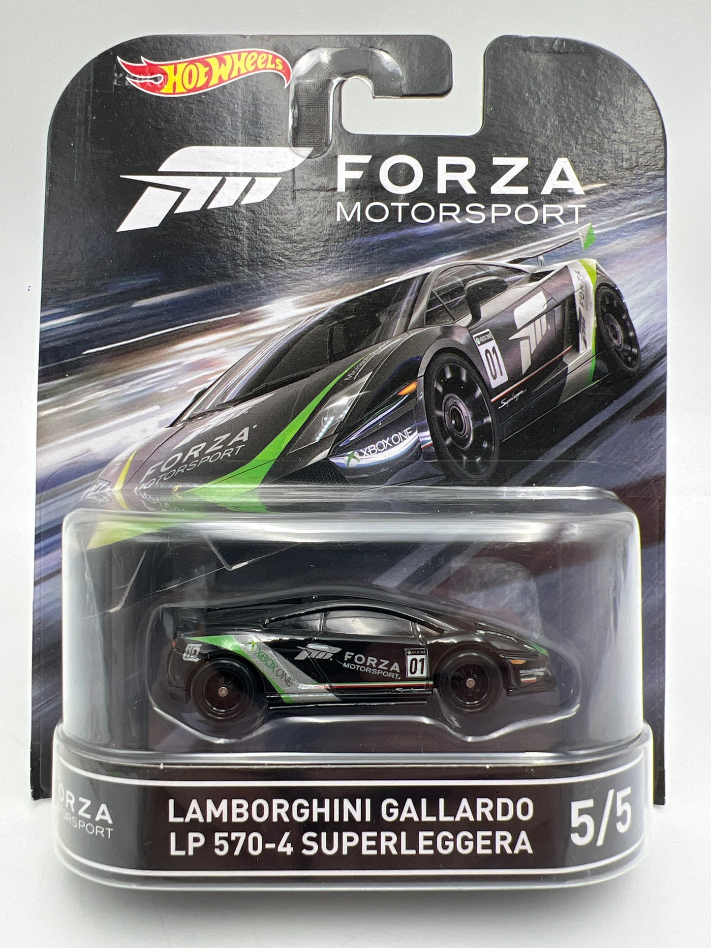 Hot Wheels Retro Entertainment Gran Turismo #4 Lamborghini Veneno Orange (Copy)