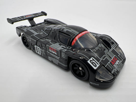 Hot Wheels 1/64 Premium Diorama Set Sauber-Mercedes C9 Black Loose