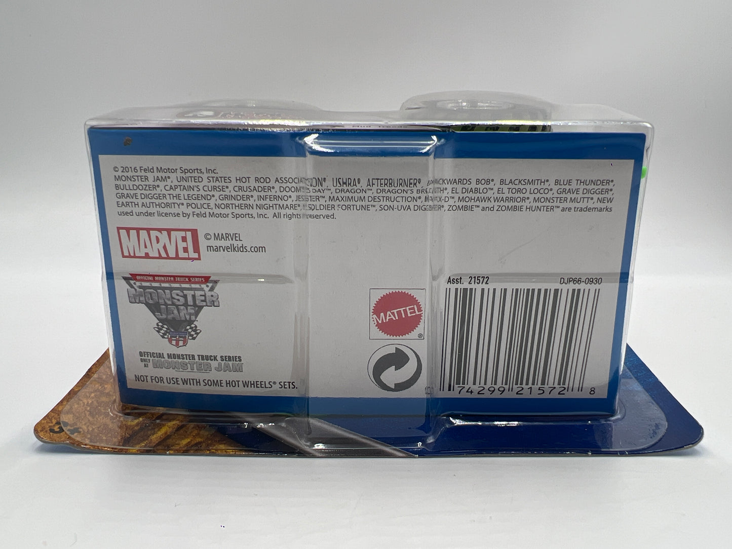 Hot Wheels Monster Jam Mud Treads #25 Metal Mulisha 126i