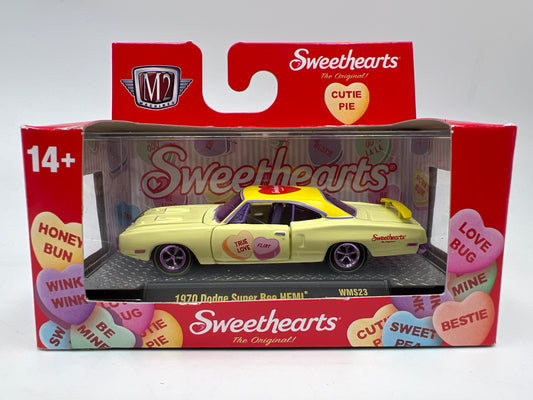 2026 M2 Machines WMTS23 CHASE Walmart Sweethearts 1970 Dodge Super Bee Hemi Yellow