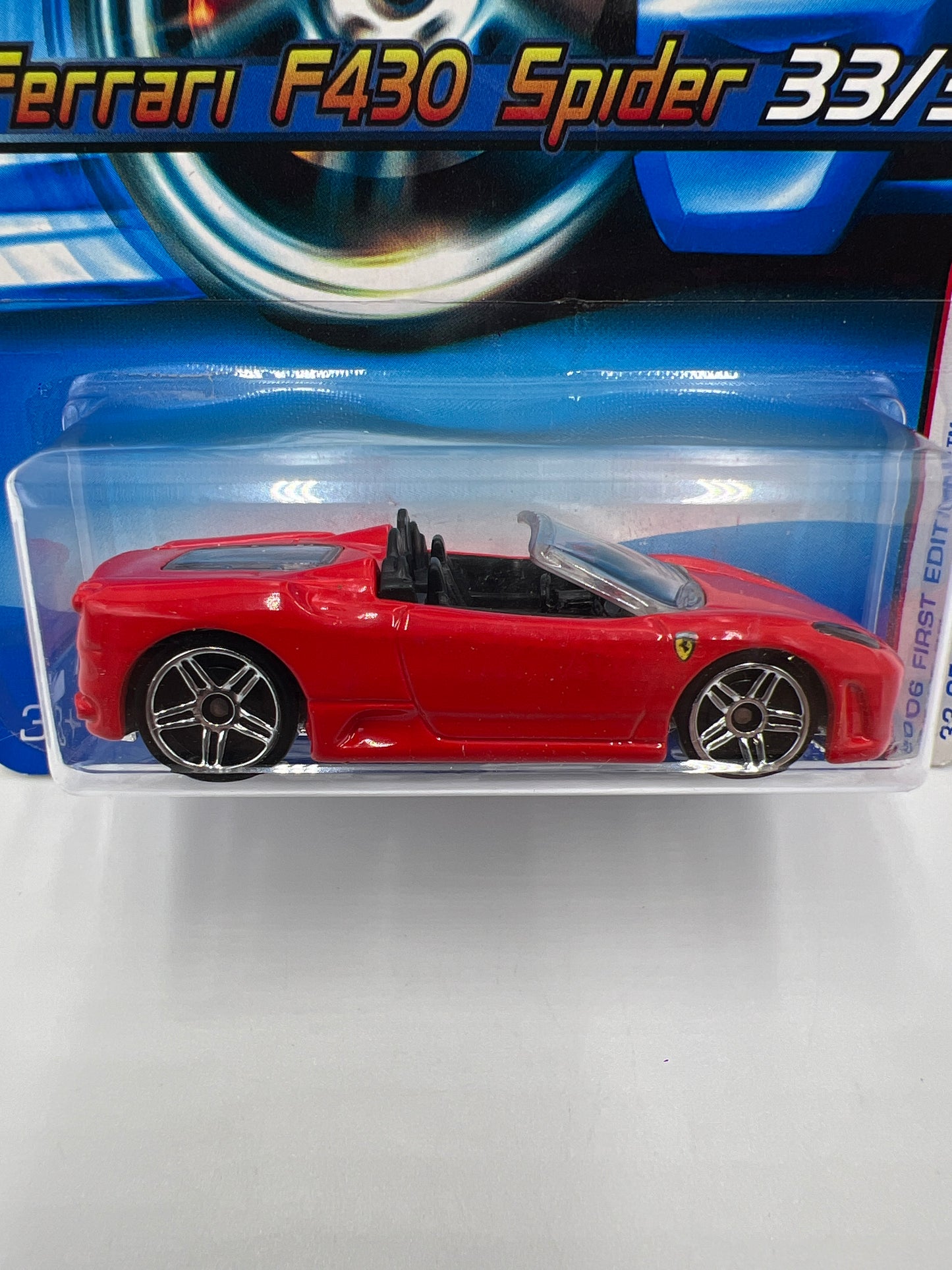 2006 Hot Wheels First Editions #33 Ferrari F430 Spider Red SR