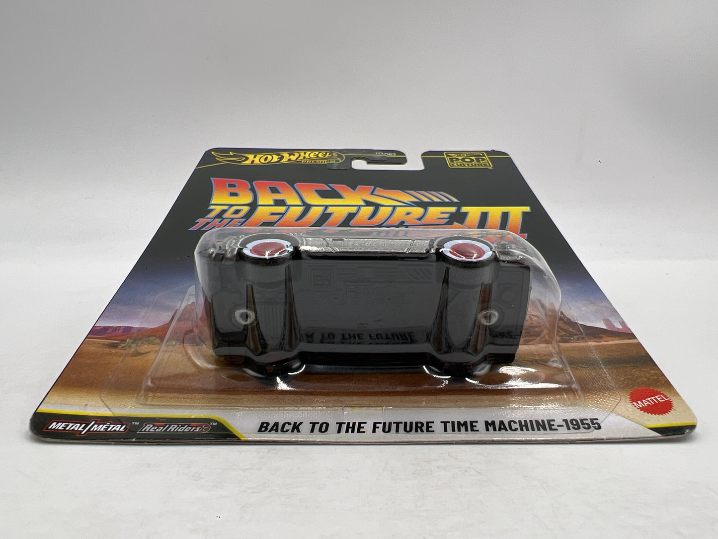 2026 Hot Wheels Premium Pop Culture Back To The Future Part III BTTF Time Machine 1955 172E