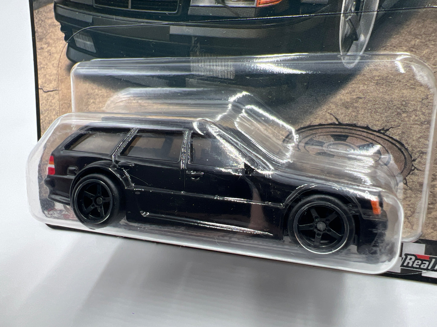 Hot Wheels Premium Boulevard #60 Mercedes-Benz AMG E 36 Estate Special Edition Black W/Protector