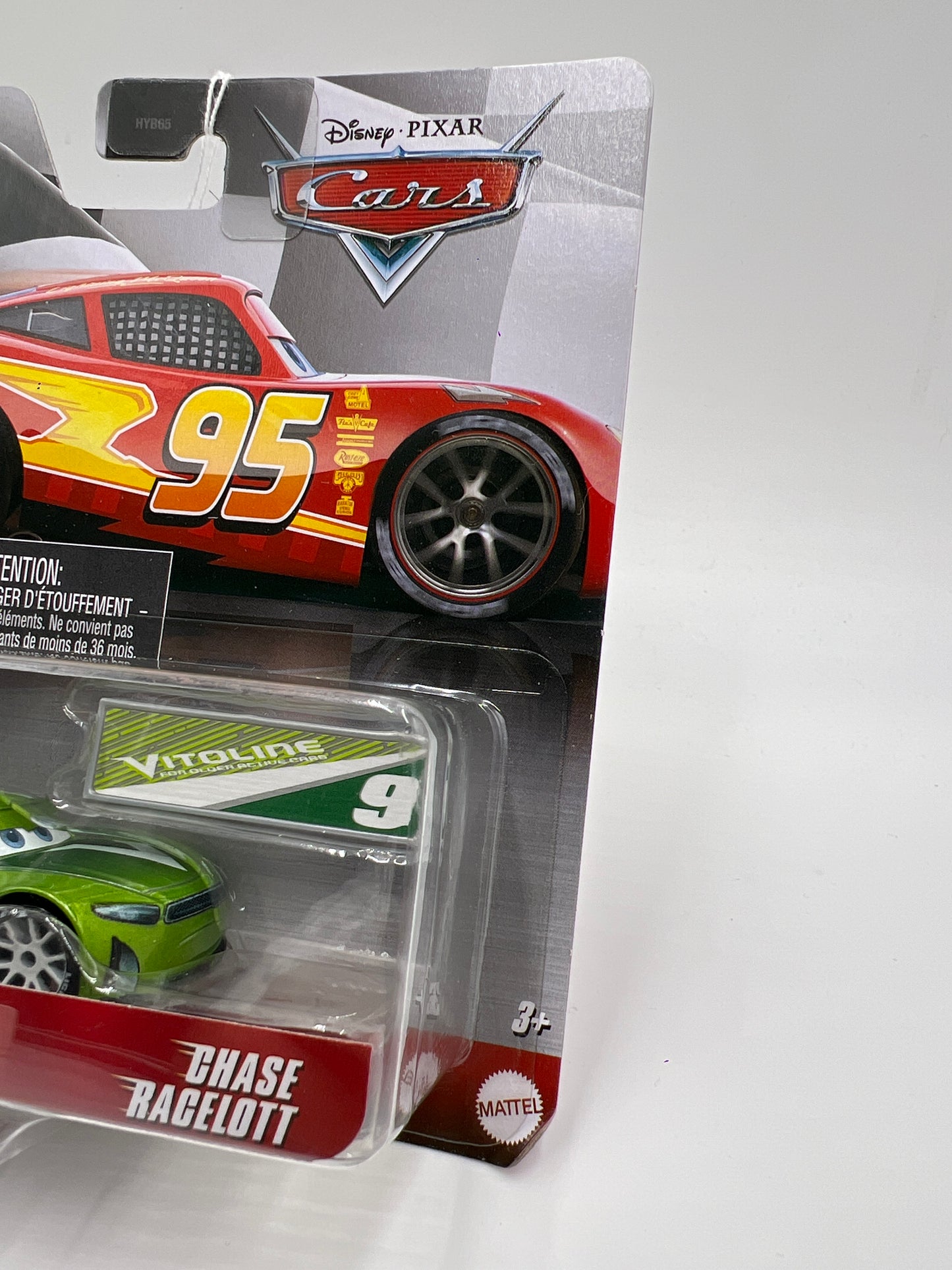 Disney Pixar Cars Nascar #9 Vitoline Chase Racelott Green 139A