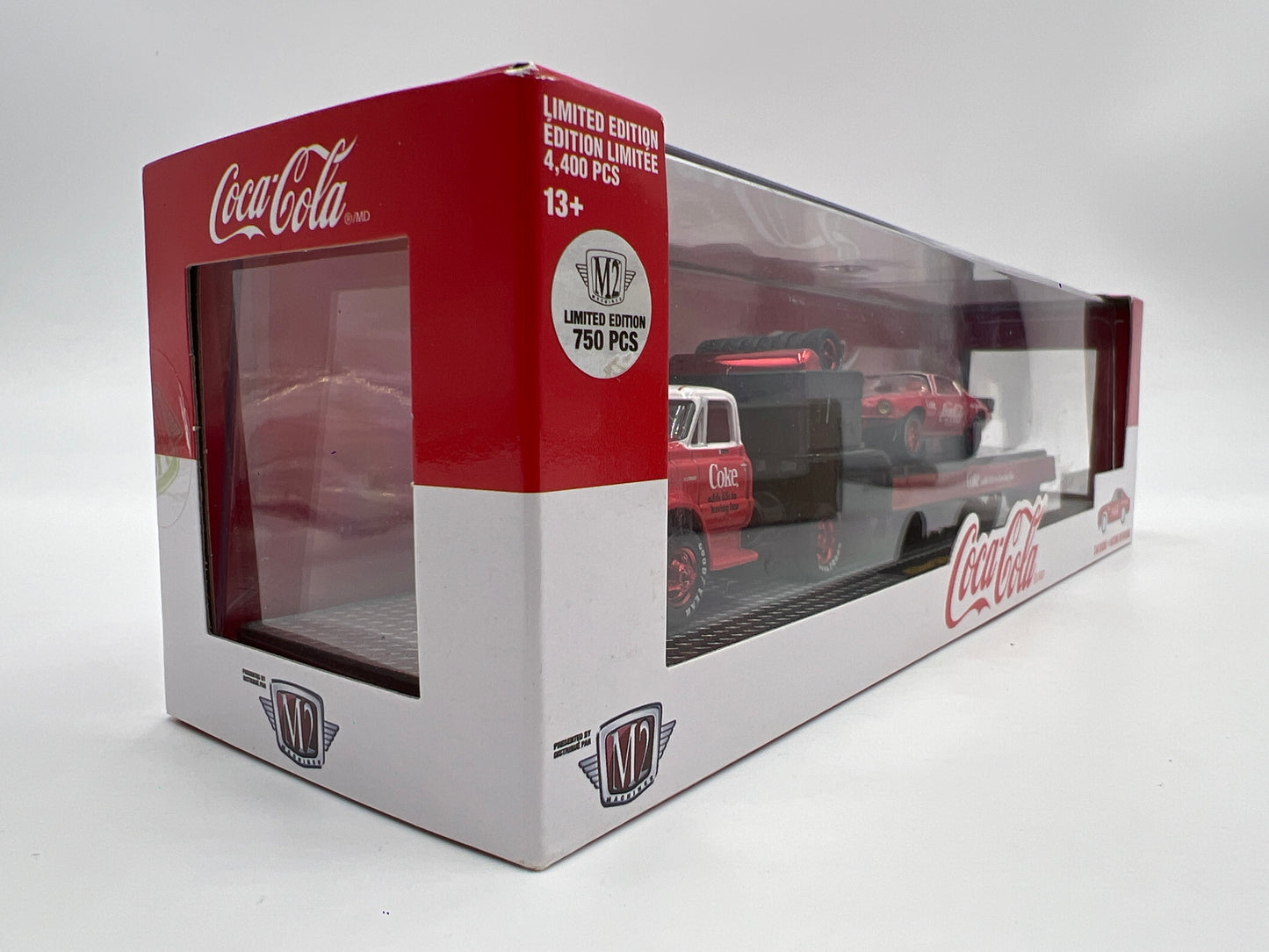 M2 Machines Haulers RC02 CHASE Coca Cola 1970 Chevrolet C60 Truck & 1971 Camaro SS 396a