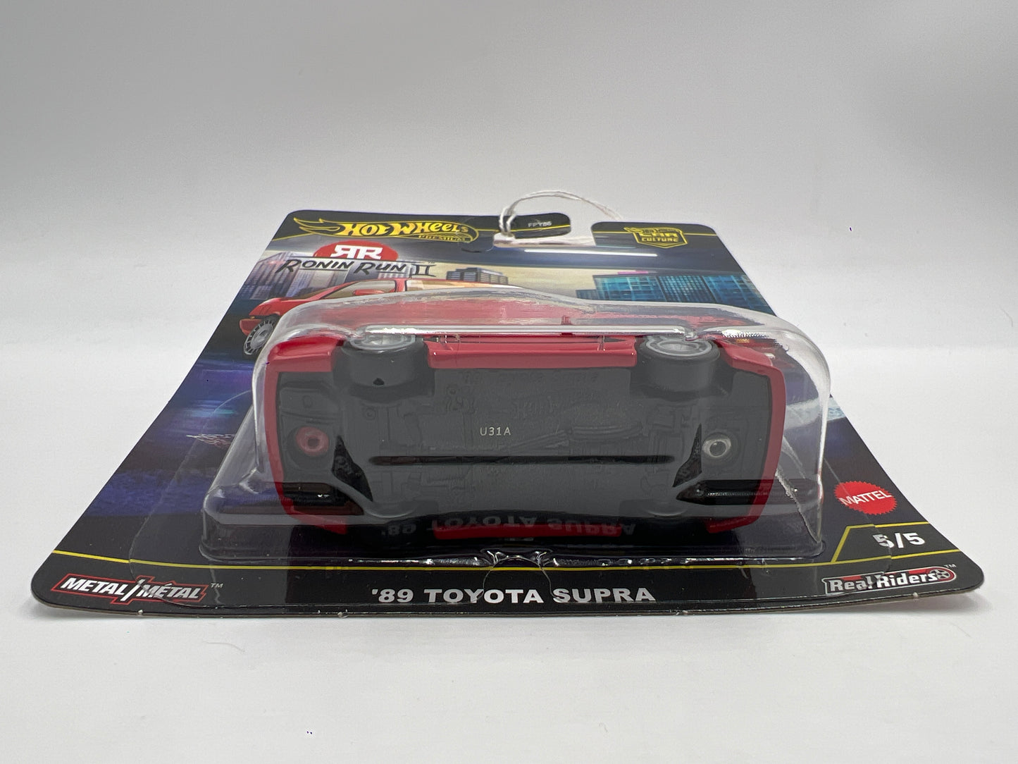 2025 Hot Wheels Premium Ronin Run II #5 89 Toyota Supra Red 253E