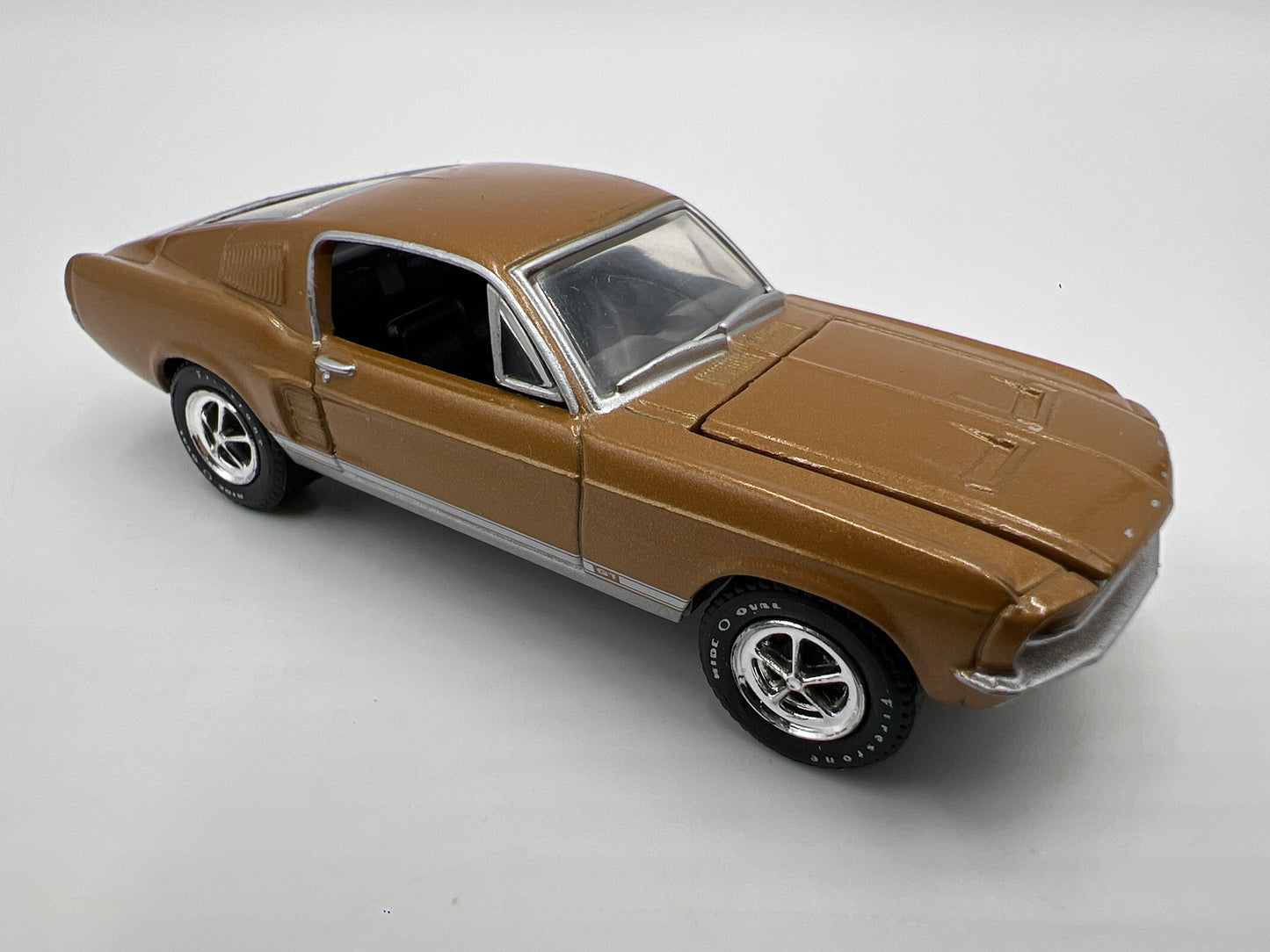 Greenlight Premium 1/64 1967 Ford Mustang GT Brown Loose