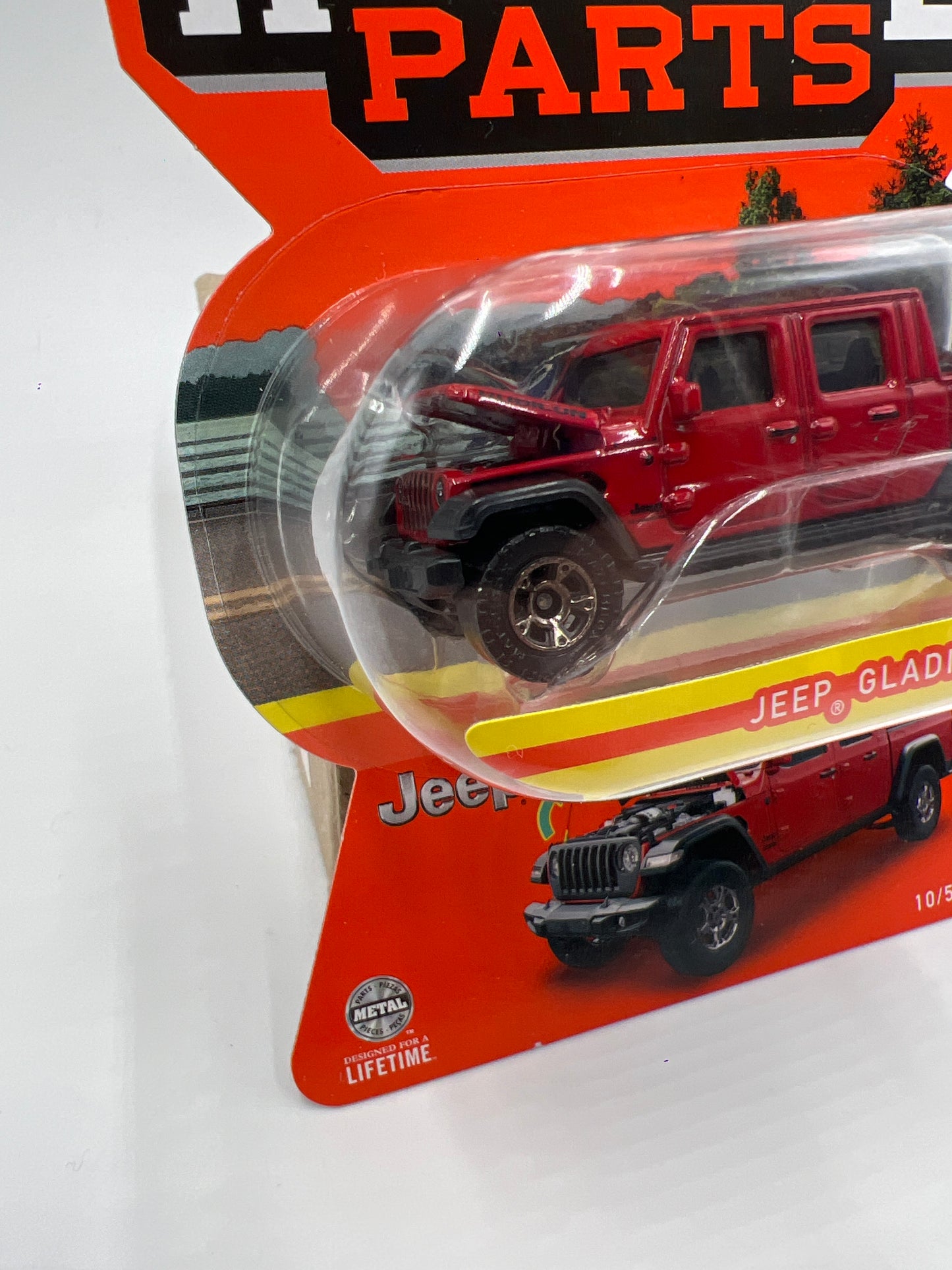 Matchbox Moving Parts #10 Jeep Gladiator Red 164F
