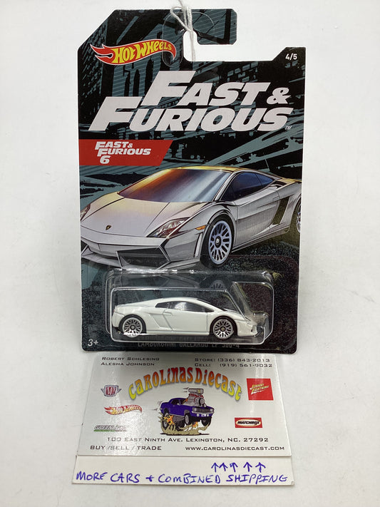 2020 Hot wheels Fast and furious 6 #4 Lamborghini Gallardo LP 560-4 73C