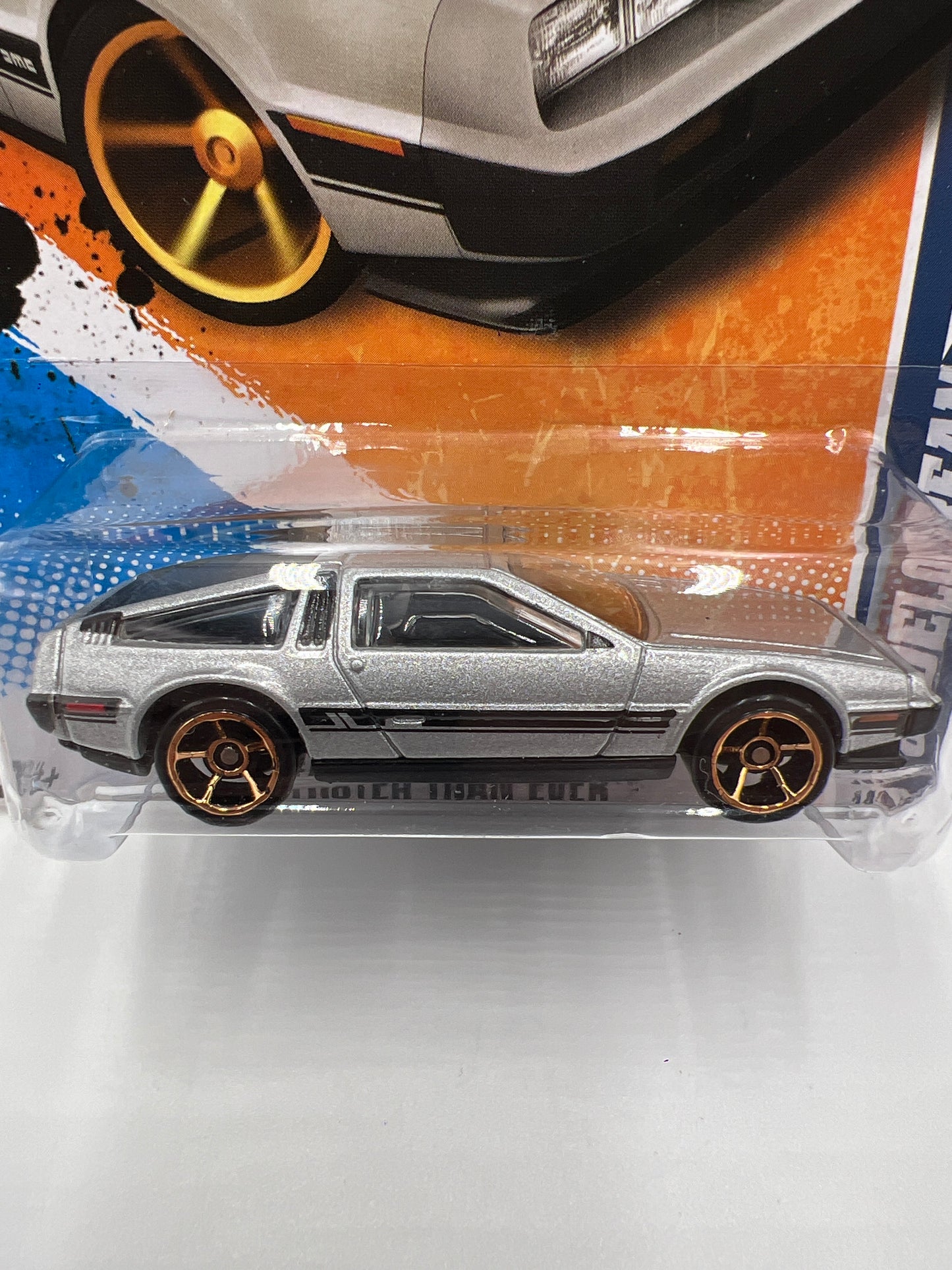 2011 Hot Wheels Faster Than Ever #141 81 Delorean DMC-12 Silver