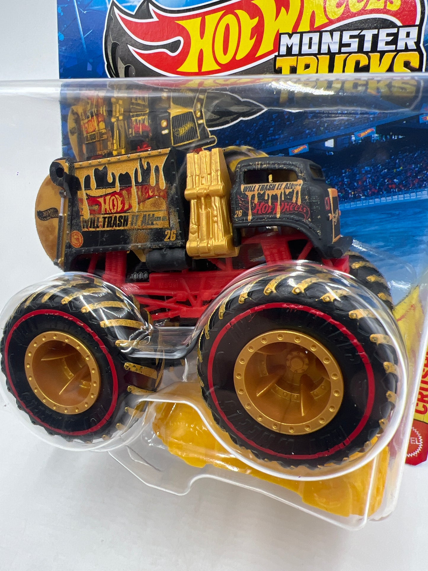 2026 Hot Wheels Monster Trucks Treasure Hunt Will Trash It All 134D