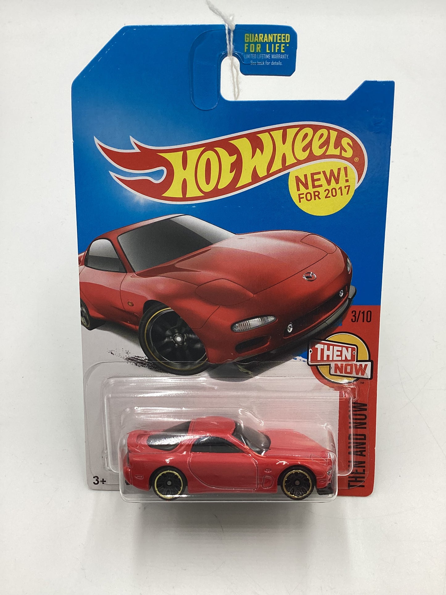 2017 Hot Wheels Then and Now 95 Mazda RX-7 Red Kmart Exclusive 234C