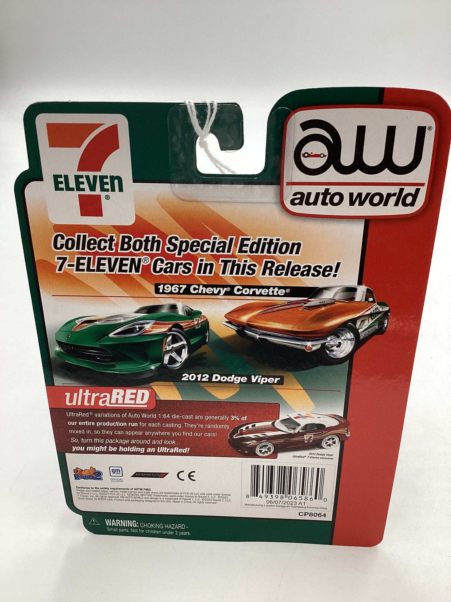 Auto world 7-Eleven 7-11 2012 Dodge Viper 181B