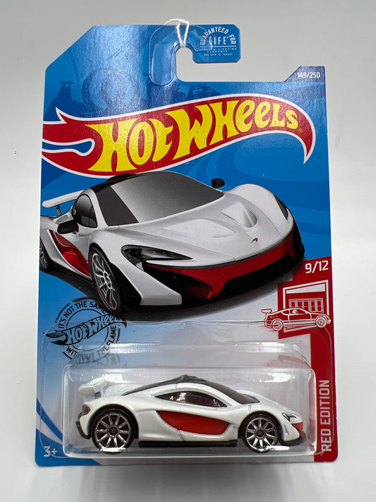 2020 Hot Wheels Target Exclusive Red Edition #149 McLaren P1 White