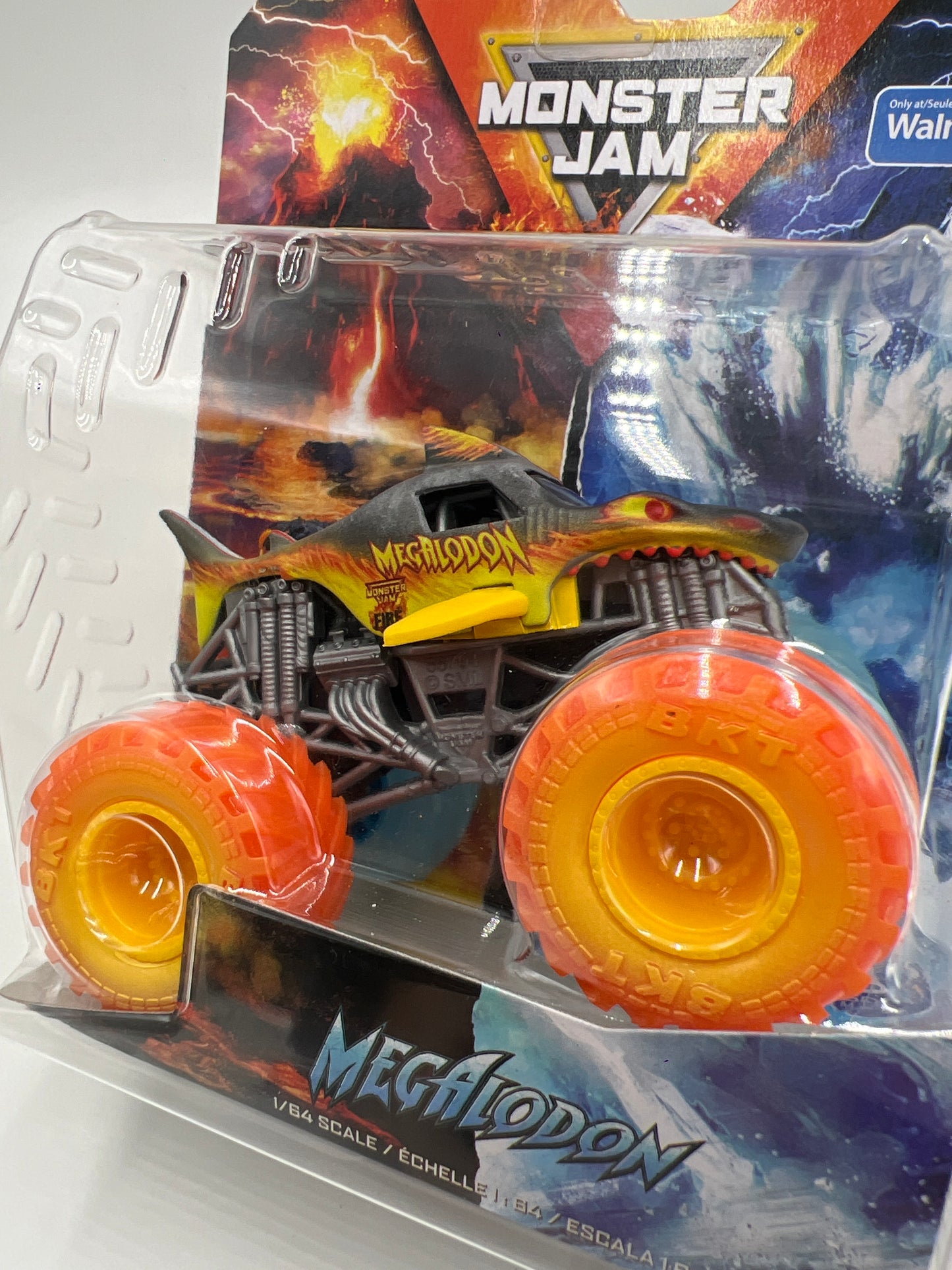 Monster Jam Fire & Ice Walmart Exclusive Megalodon