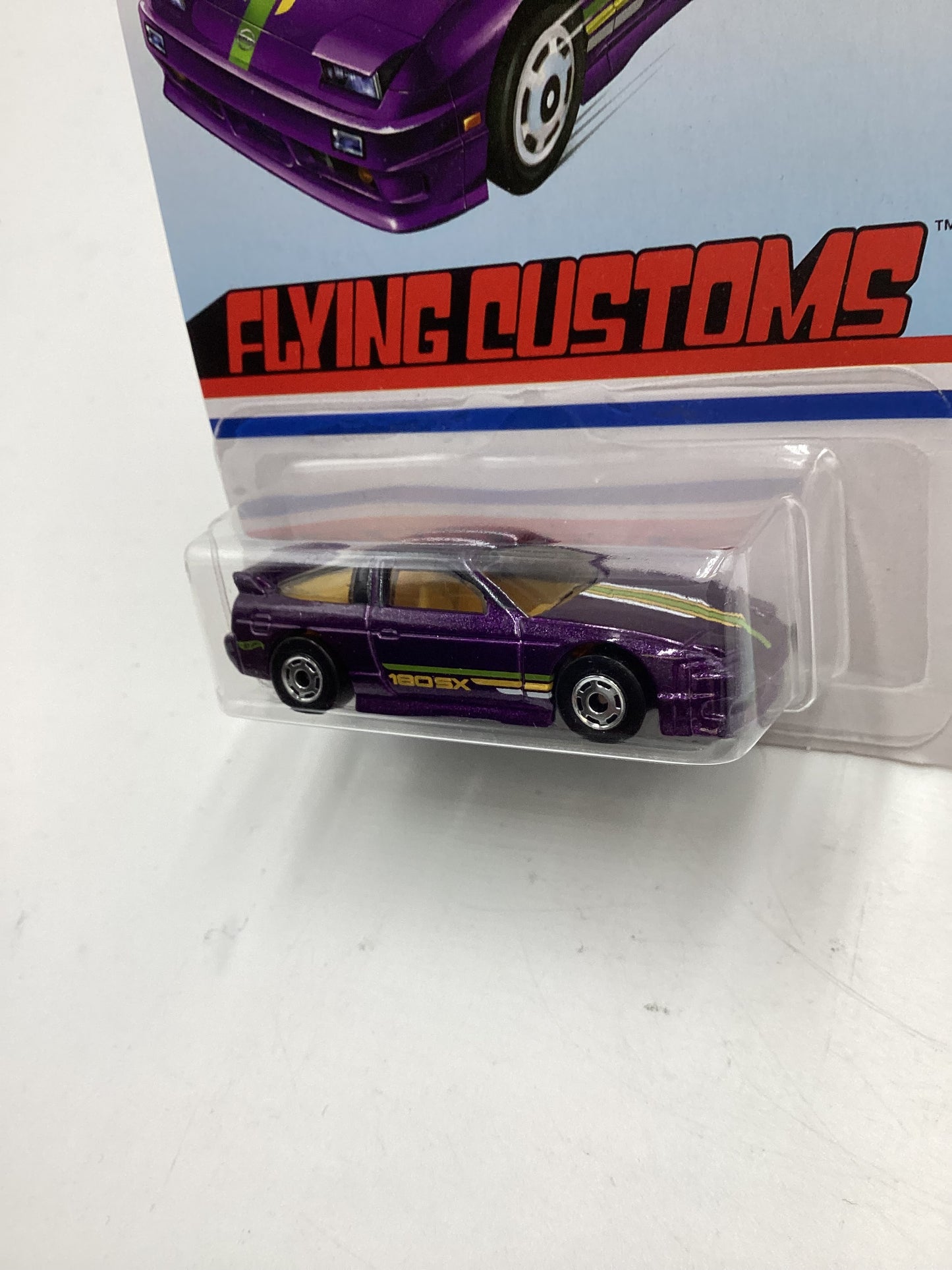 Hot Wheels Target Exclusive Flying Customs 96 Nissan 180SX Type X Purple