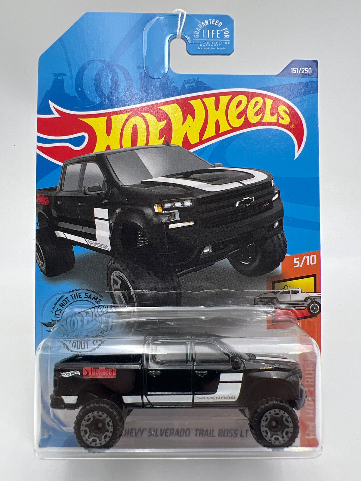 2020 Hot Wheels #151 19 Chevy Silverado Trail Boss LT Black