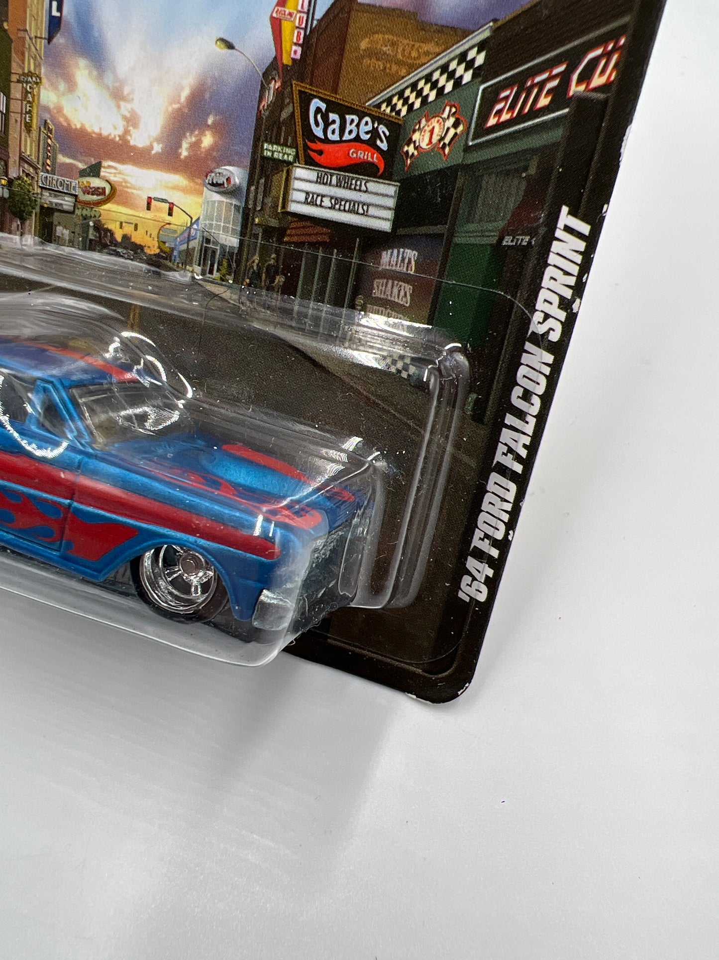Hot Wheels Boulevard Underdogs 64 Ford Falcon Sprint Blue #2 (SR)