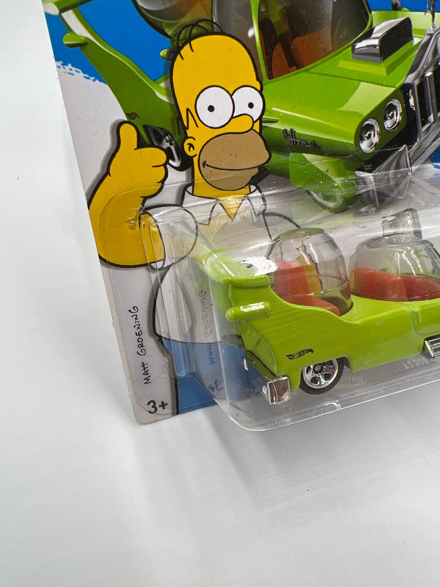 2014 Hot Wheels City #89 The Simpsons The Homer Green