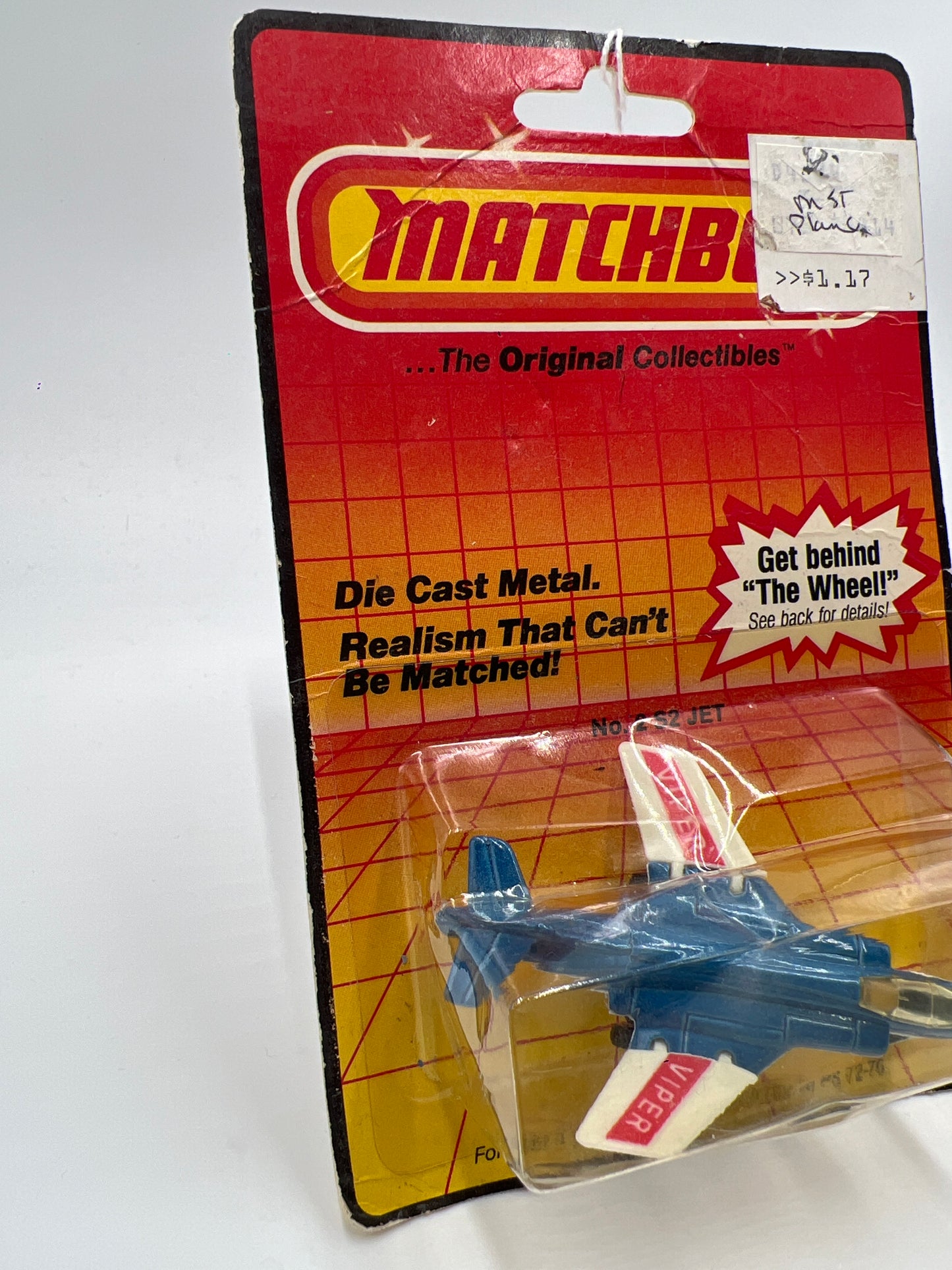 Matchbox #2 S2 Jet Viper (Card Not Perfect) VV3