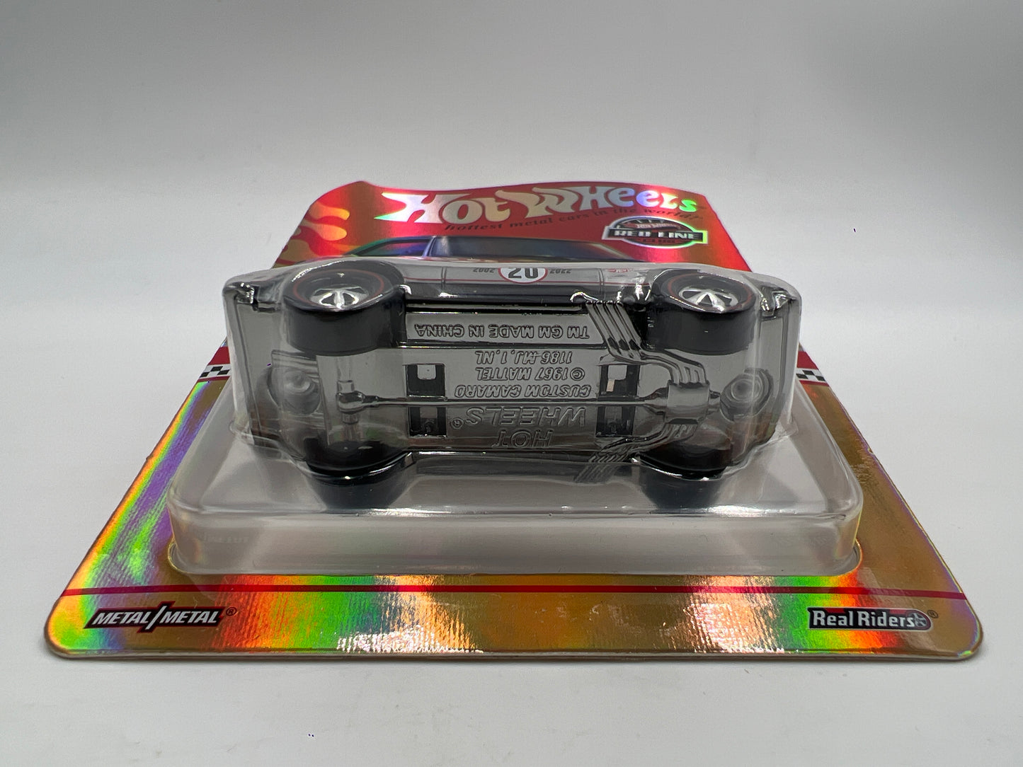 2022 Hot Wheels RLC 2002-2022 Holo Foil Chase Custom Camaro W/Protector