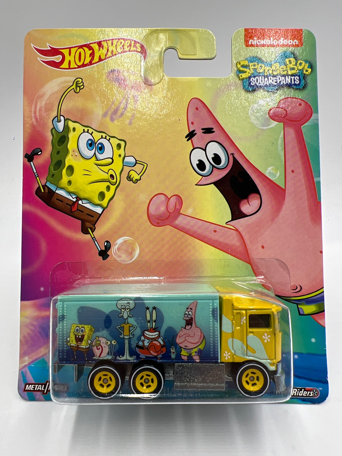 Hot Wheels Premium SpongeBob SquarePants Hiway Hauler W/Protector Loose Blister