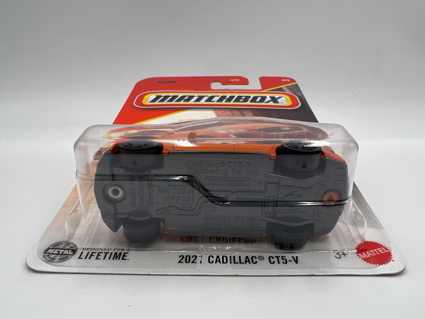 2025 Matchbox Super Chase 2021 Cadillac CT5-V Orange W/Protector