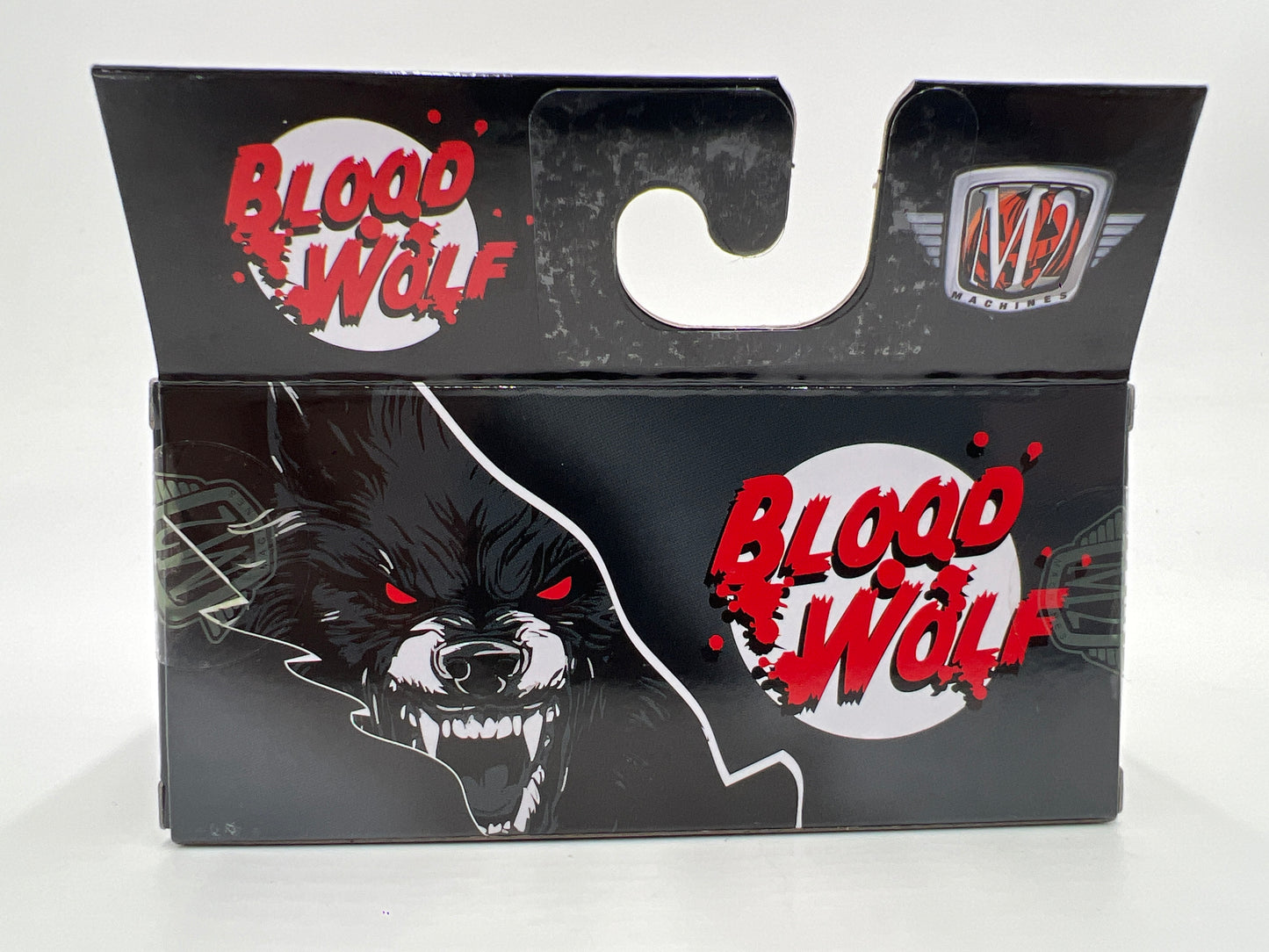 2025 M2 Machines Walmart Exclusive Halloween Blood Wolf 1990 Chevrolet C1500 Silverado Gray WMTS21