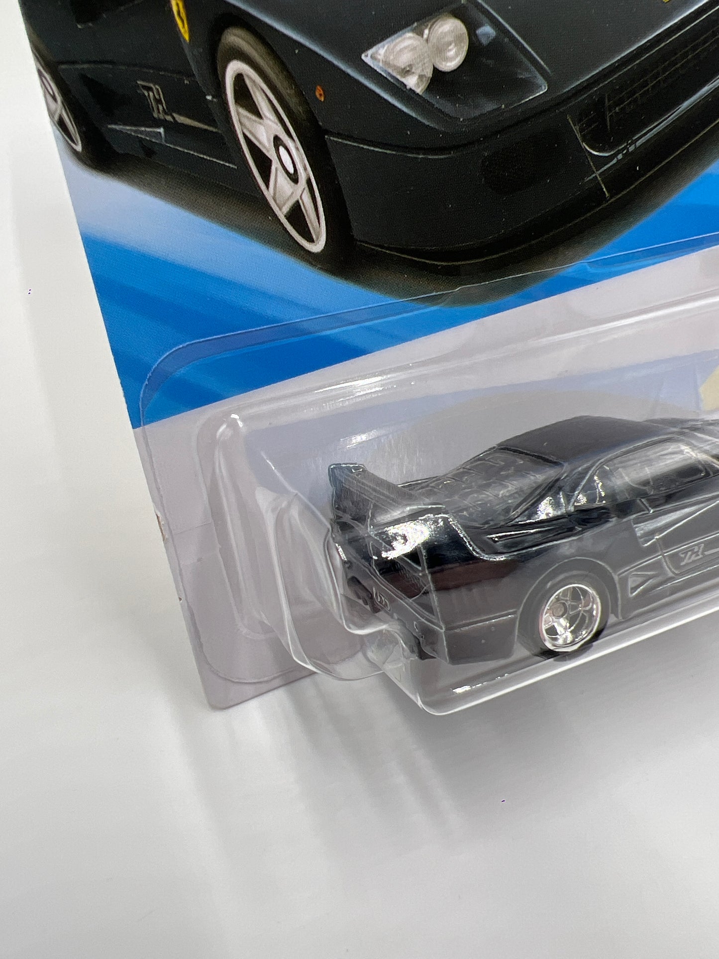 2026 Hot Wheels Super Treasure Hunt #63 Ferrari F40 Competizione Black W/Protector