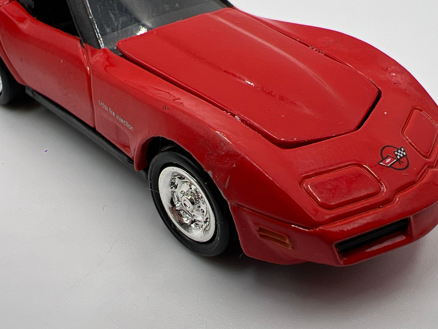 Hot Wheels Collectibles 1/64 Corvette Showcase 1982 Corvette Red Loose