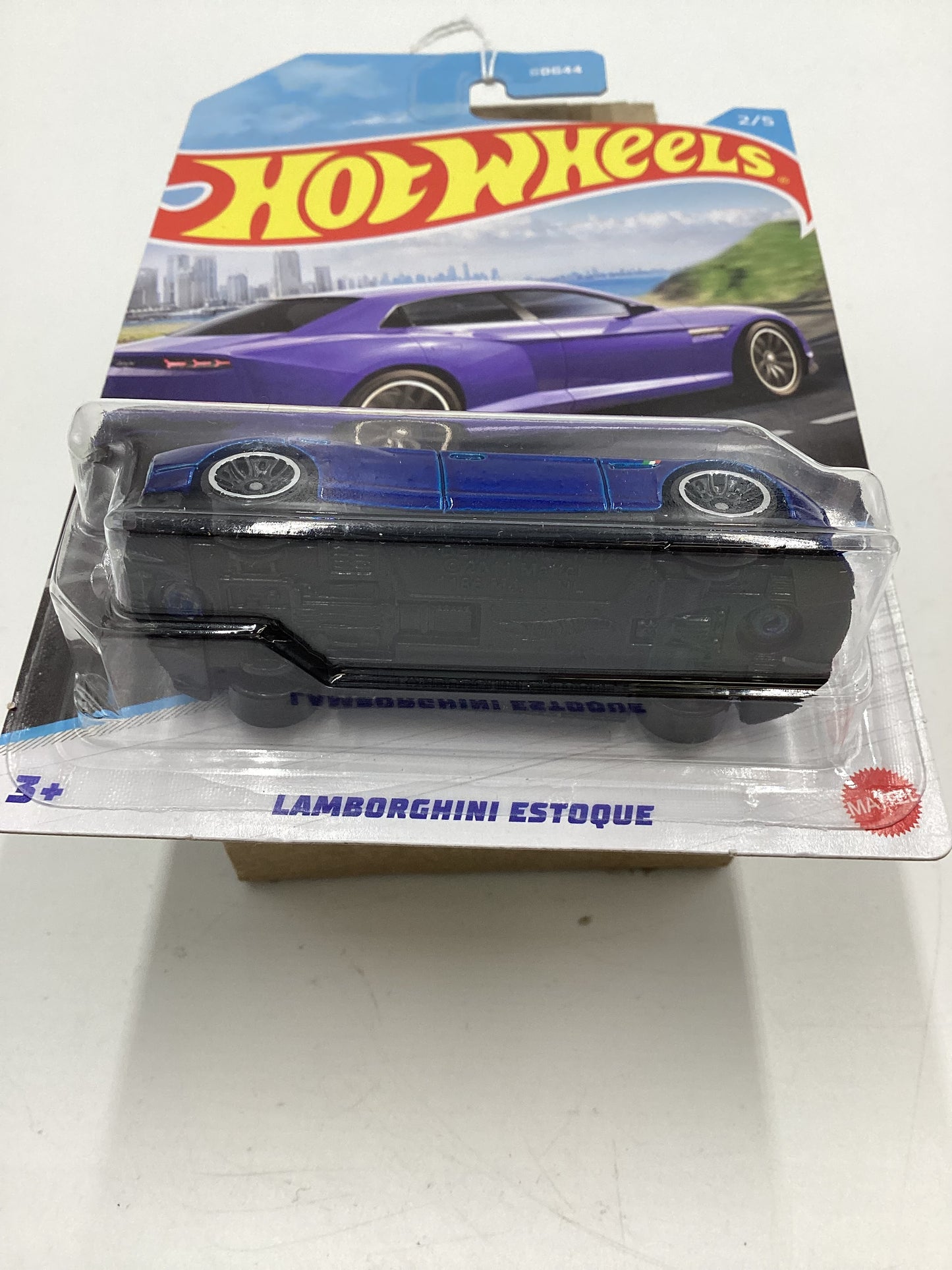 Hot Wheels Walmart Exclusive Luxury Sedans #2 Lamborghini Estoque Blue 154i