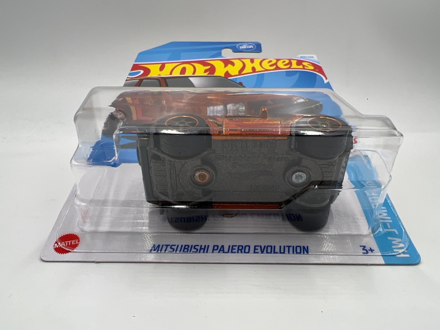 2024 Hot Wheels Super Treasure Hunt #169 Mitsubishi Pajero Evolution Orange W/Protector