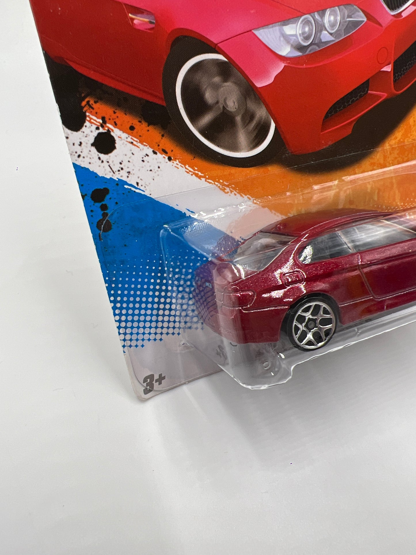 2011 Hot Wheels New Models #26 10 BMW M3 Red Green Lantern Card SR